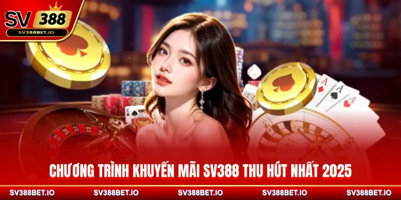 Chương trình khuyến mãi SV388 thu hút nhất 2025